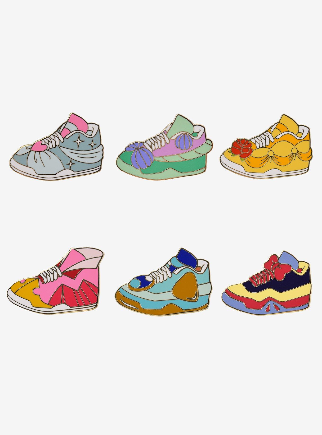 Disney Princess Sneaker Blind Box Enamel Pin - BoxLunch Exclusive, , hi-res