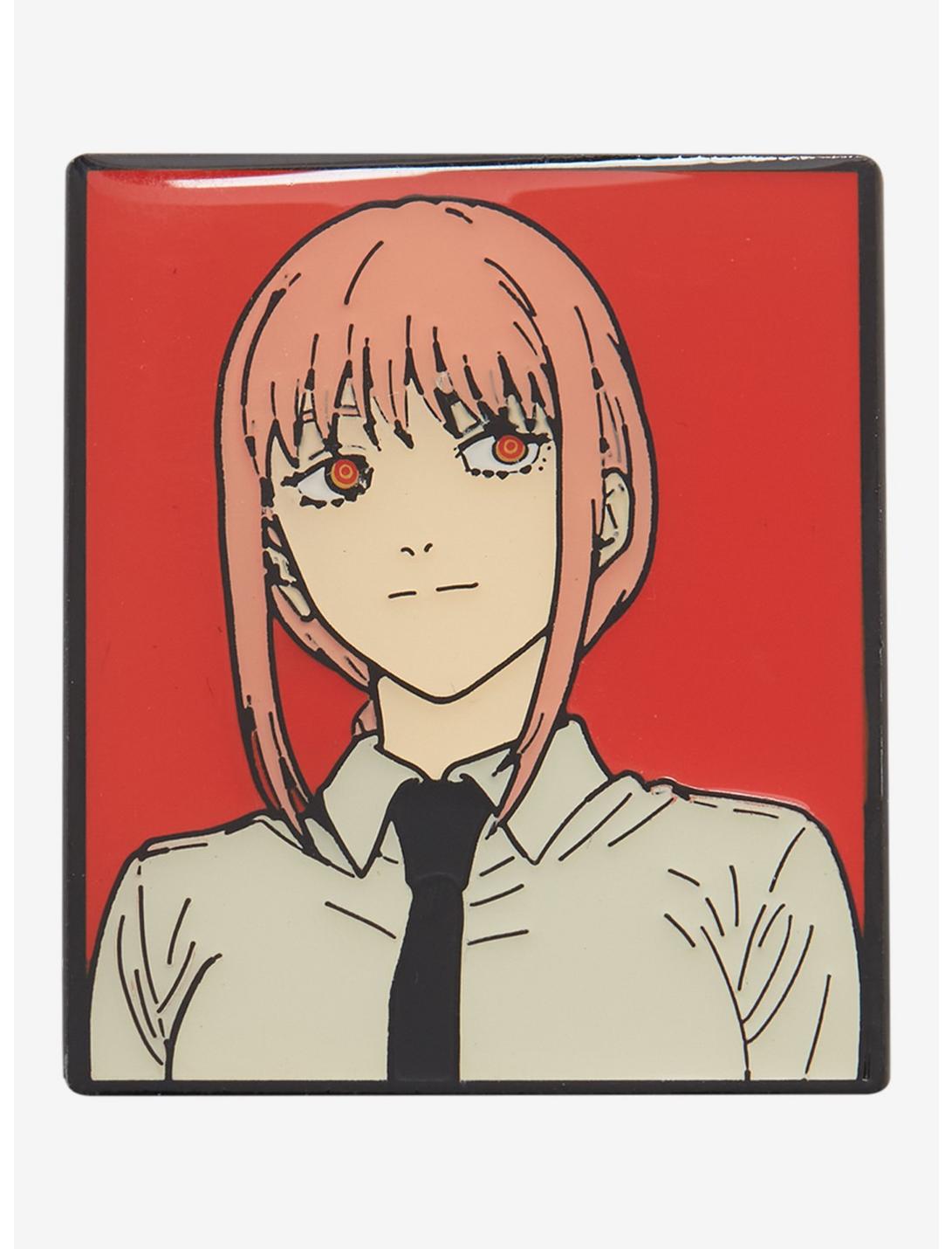 Chainsaw Man Makima Portrait Enamel Pin - BoxLunch Exclusive, , hi-res