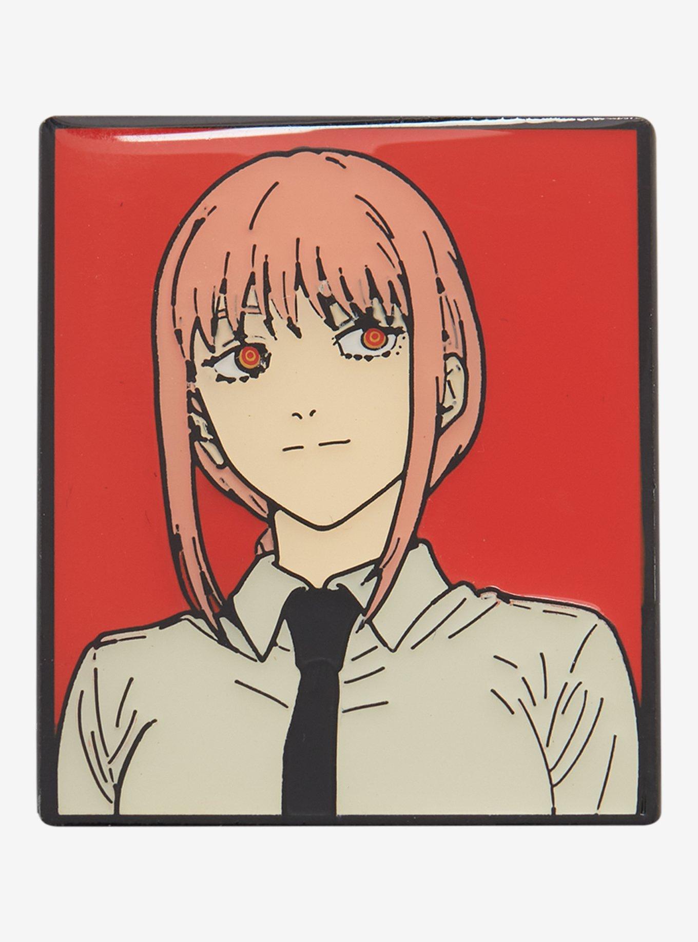 Chainsaw Man Makima Portrait Enamel Pin - BoxLunch Exclusive, , hi-res