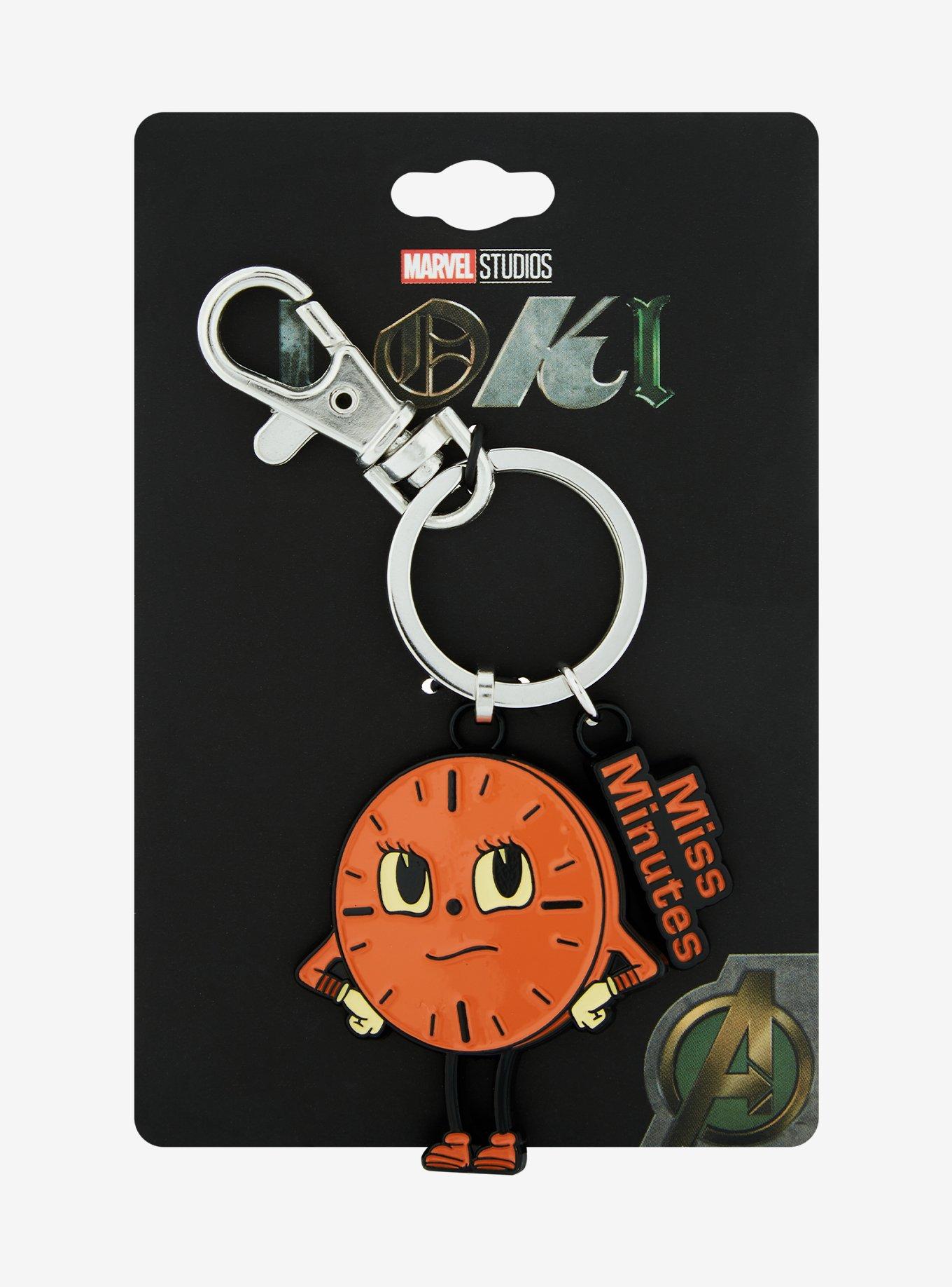 Marvel Loki Miss Minutes Multi-Charm Keychain - BoxLunch Exclusive , , hi-res