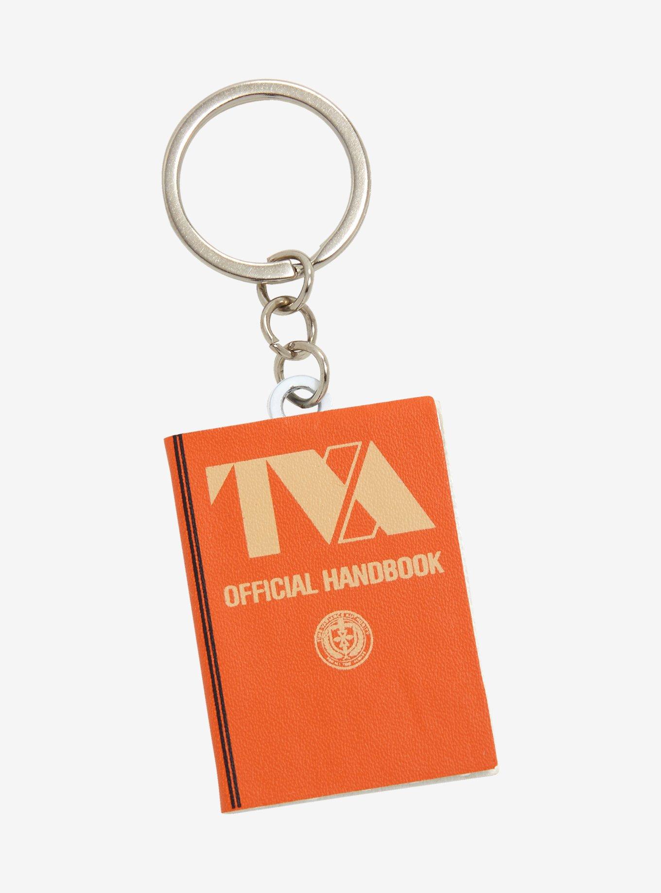 Marvel Loki TVA Handbook Keychain - BoxLunch Exclusive, , hi-res