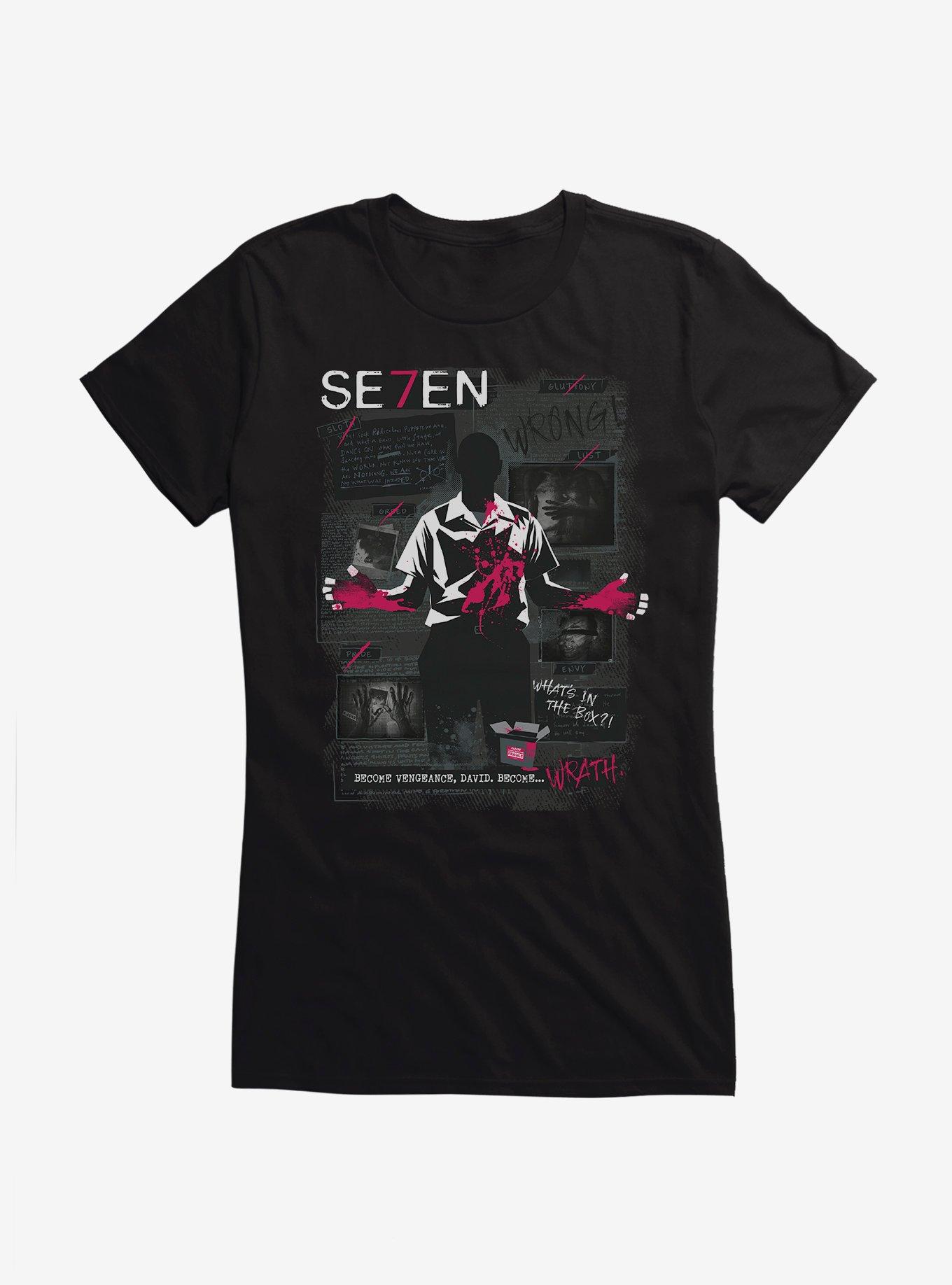 Se7en WB 100 What's The Box Girls T-Shirt