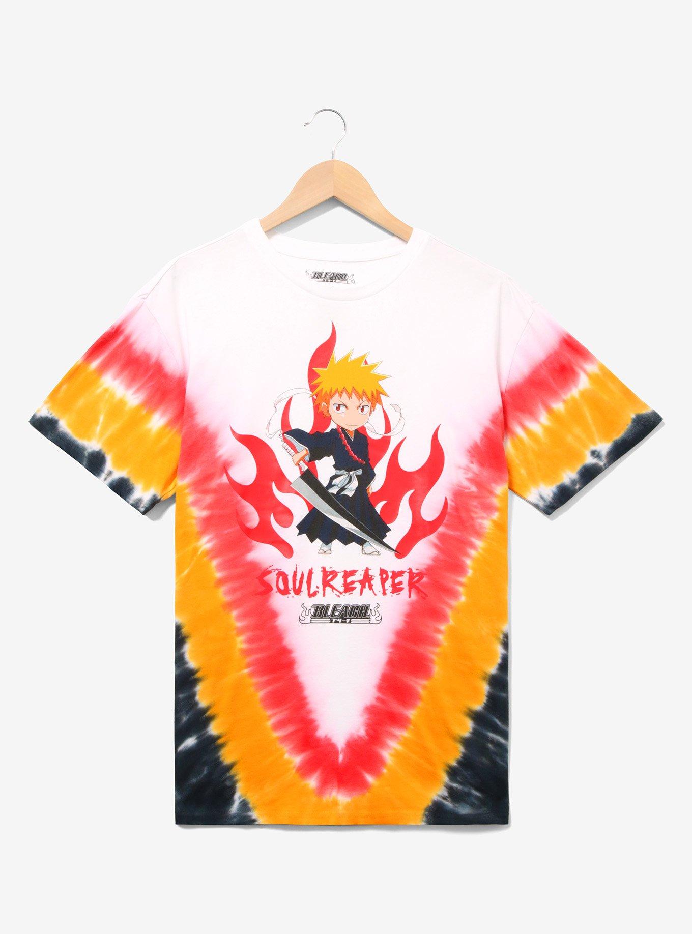 BLEACH Soul Reaper Tie-Dye T-Shirt - BoxLunch Exclusive, MULTI, hi-res