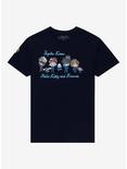 Jujutsu Kaisen X Hello Kitty And Friends Group T-Shirt, BLUE, hi-res