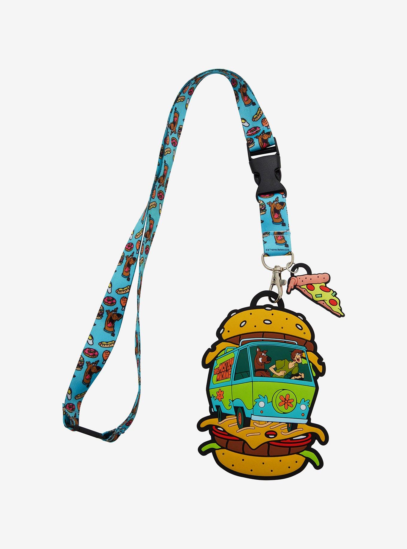 Scooby Doo! Food Allover Print Lanyard - BoxLunch Exclusive, , hi-res