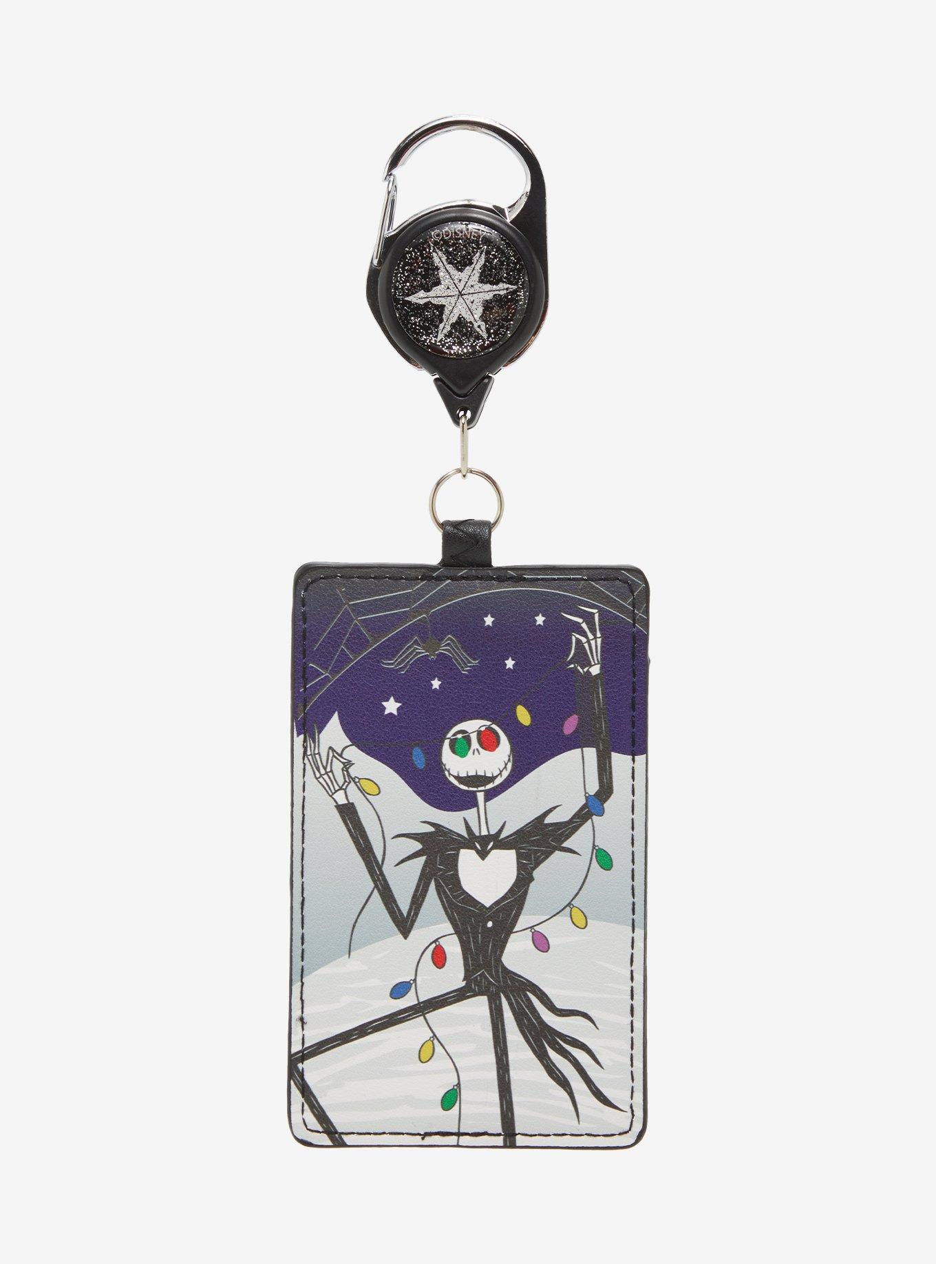 Loungefly Disney The Nightmare Before Christmas Jack Skellington Retractable Lanyard, , hi-res