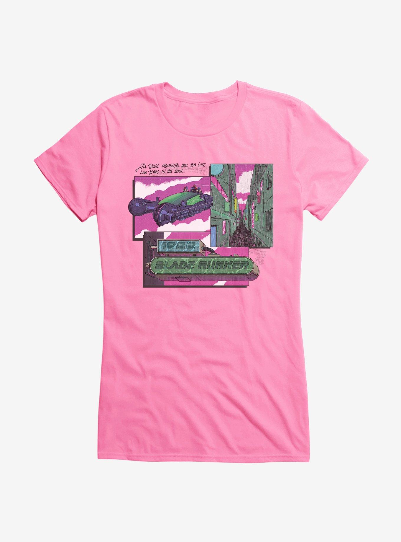 Blade Runner WB 100 All These Moments Girls T-Shirt, CHARITY PINK, hi-res