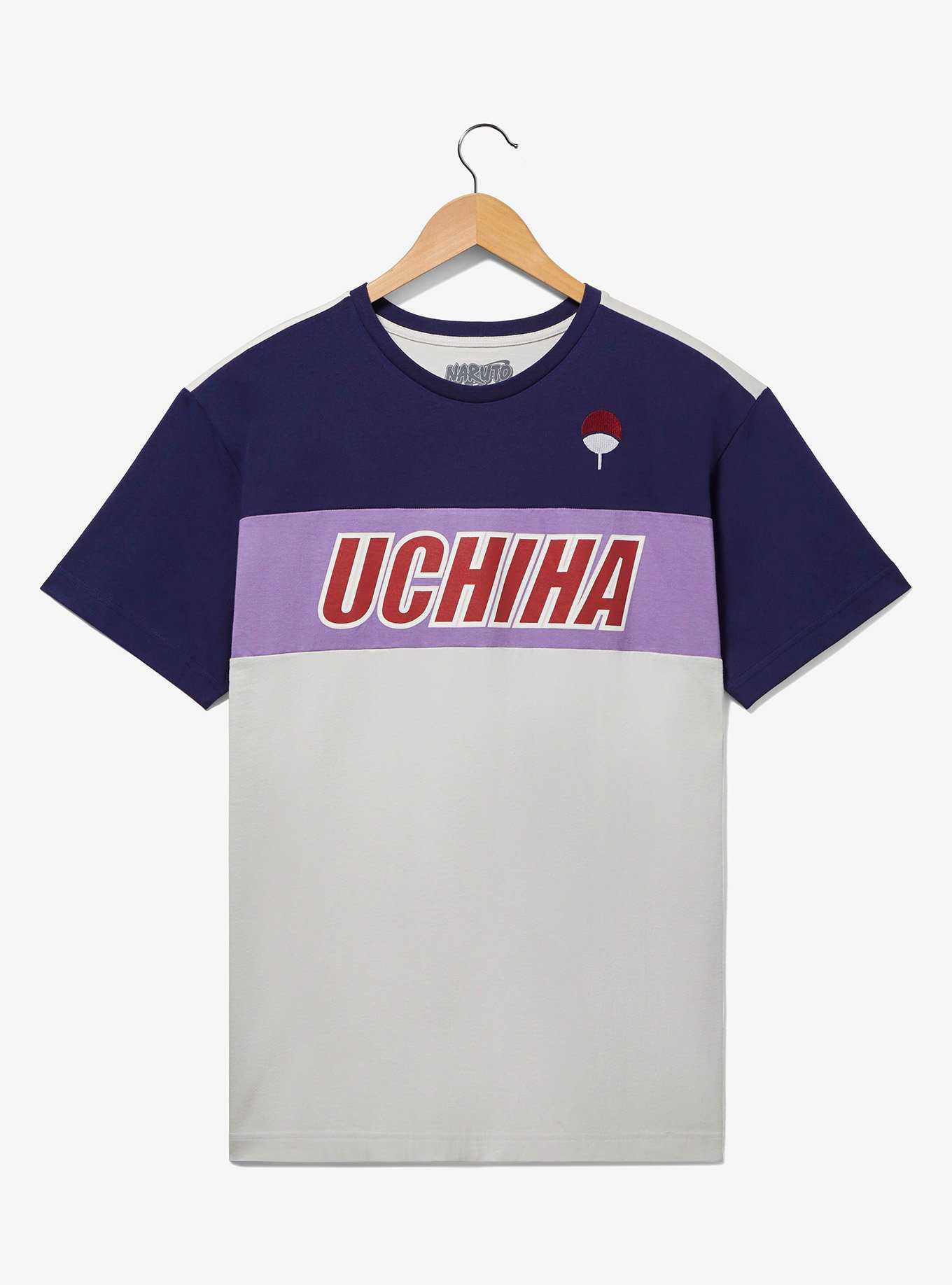 Naruto Shippuden Uchiha Panel T-Shirt - BoxLunch Exclusive, , hi-res