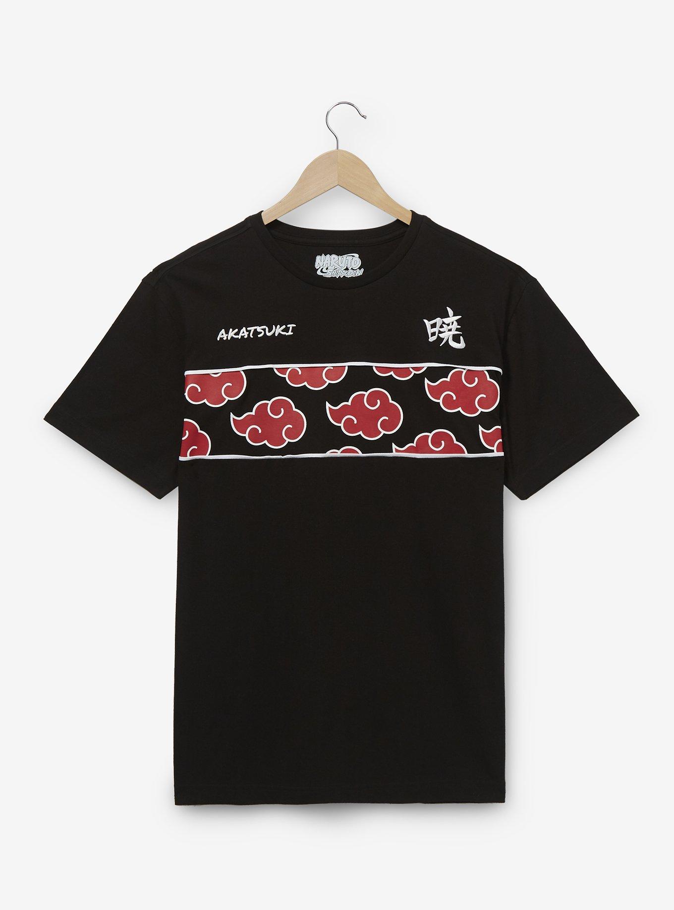 ★hakkacandyland★ Naruto Shippuden Akatsuki Cloud Panel T-Shirt - BoxLunch