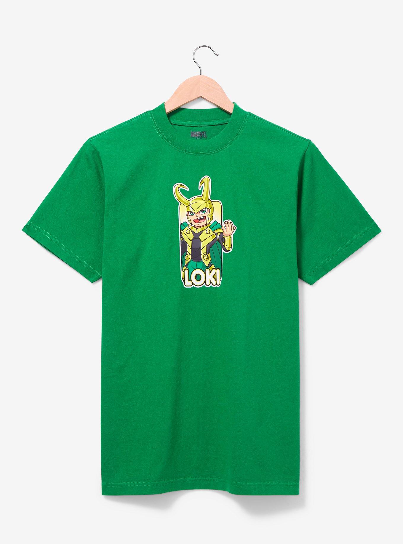 Marvel Loki Striped Batting Jersey - BoxLunch Exclusive