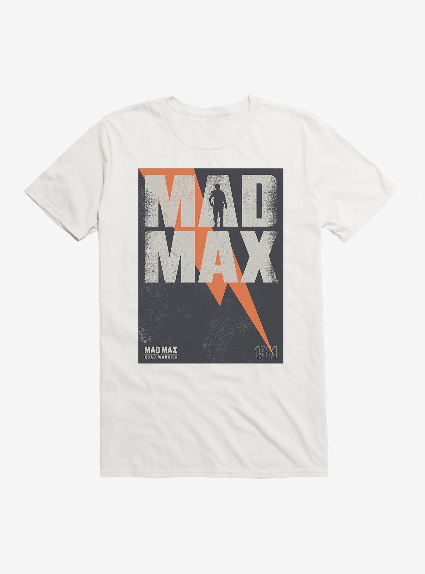 Mad Max: Road Warrior WB 100 Simple Poster T-Shirt, , hi-res