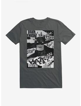 Plus Size DC Comics Batman WB 100 Scrap Collage T-Shirt, , hi-res