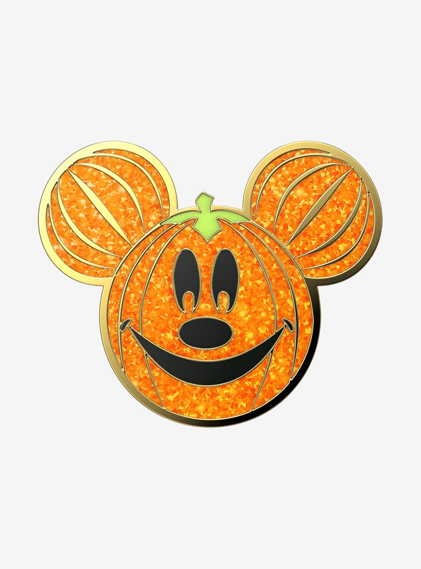 Disney Mickey Mouse Pumpkin Glittery Figural PopSockets