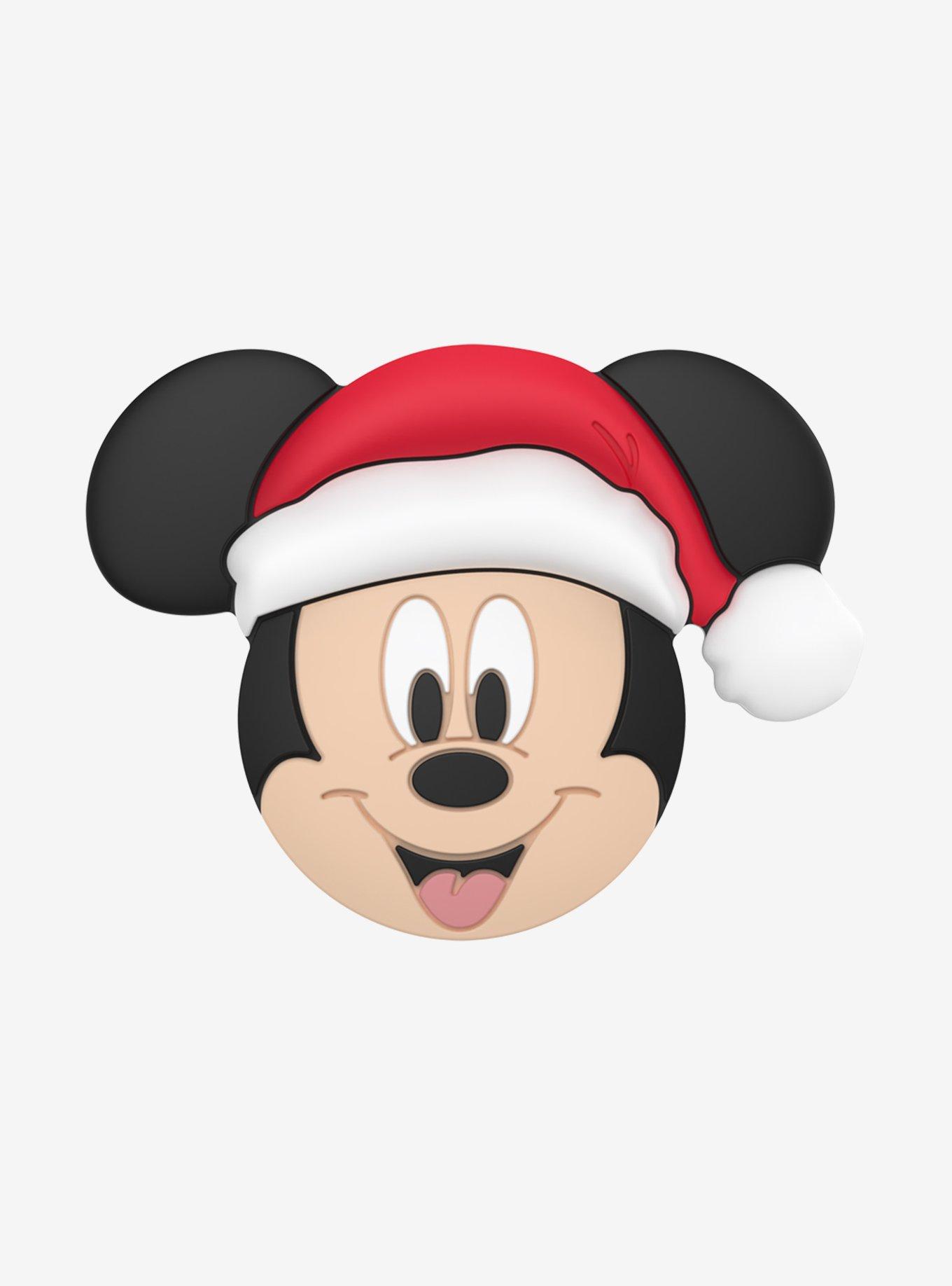 Disney Santa Mickey Mouse Figural PopSockets PopGrip, , hi-res