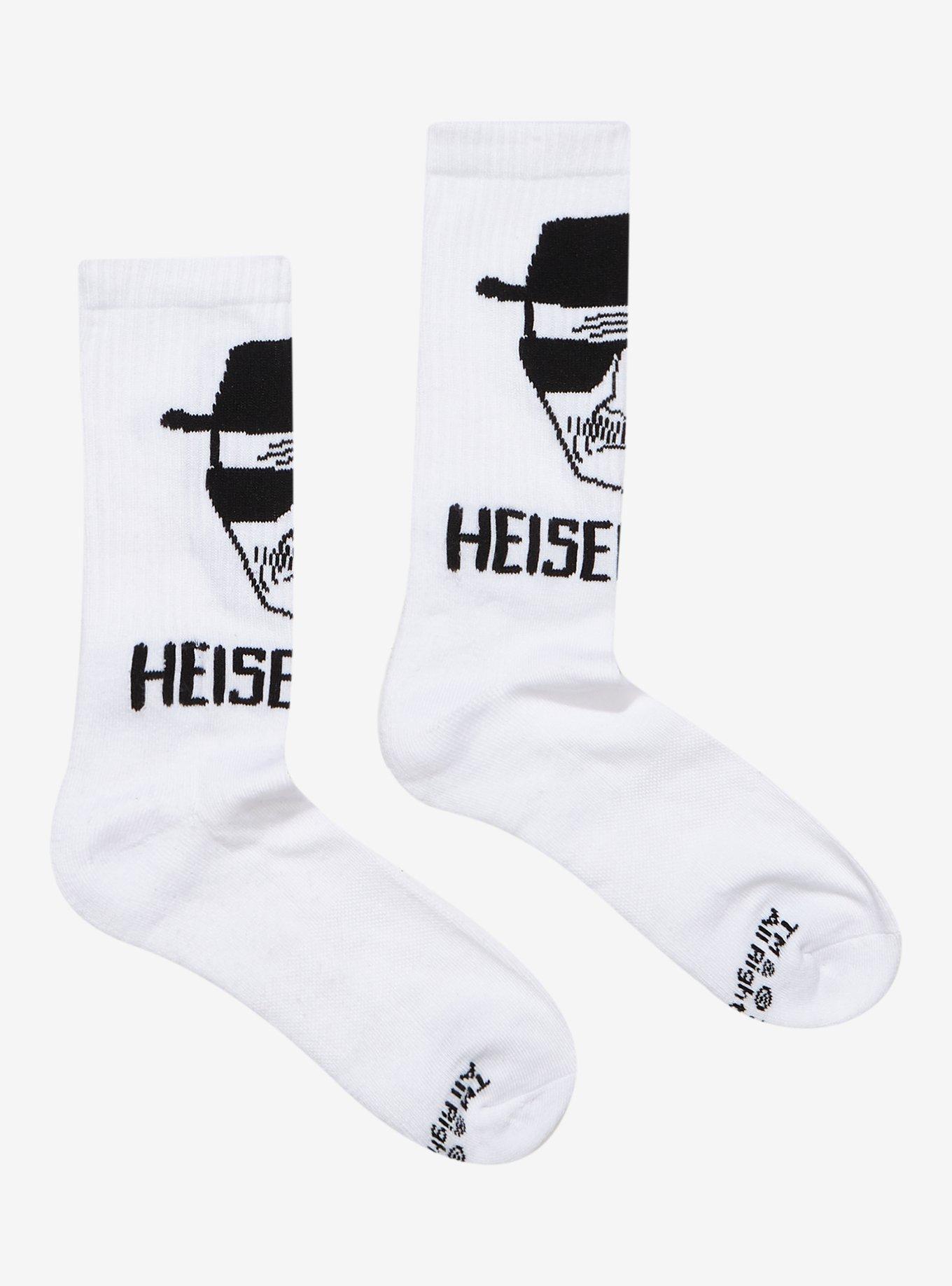 Breaking Bad Heisenberg Sketch Crew Socks, , hi-res