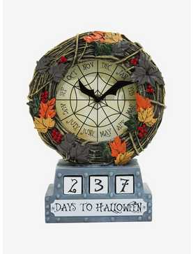 The Nightmare Before Christmas Foliage Countdown Table Clock, , hi-res