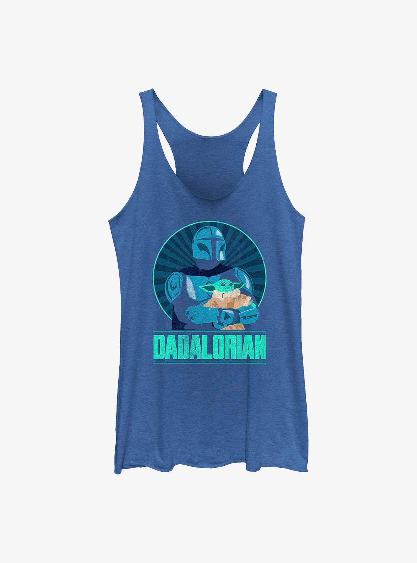 Star Wars The Mandalorian Dadalorian Father and Son Portrait Girls Tank, , hi-res