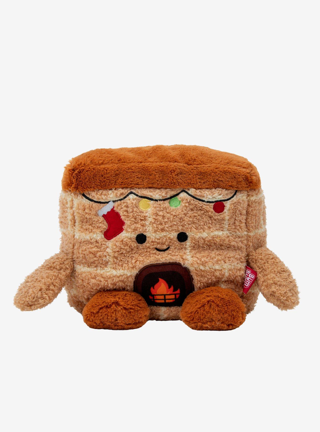 Bum Bumz Holiday Fireplace Figural 7 Inch Plush, , hi-res