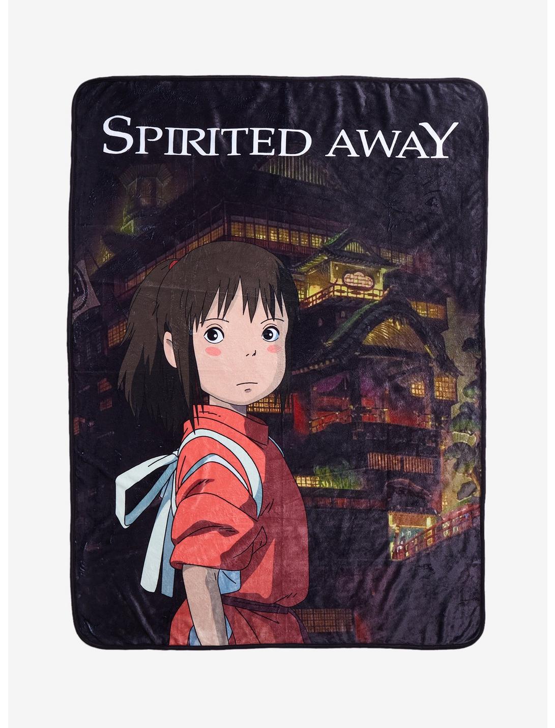 Studio Ghibli Spirited Away Poster Throw Blanket, , hi-res