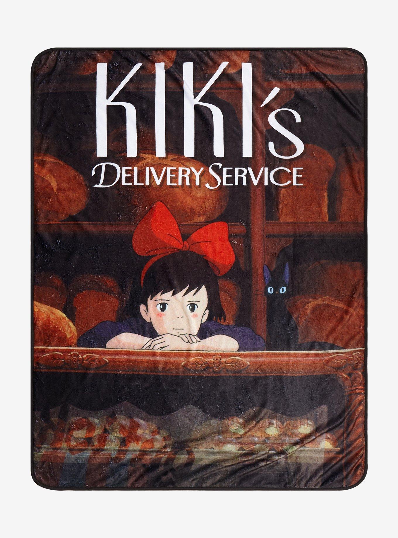 Studio Ghibli Kiki s Delivery Service Poster Throw Blanket