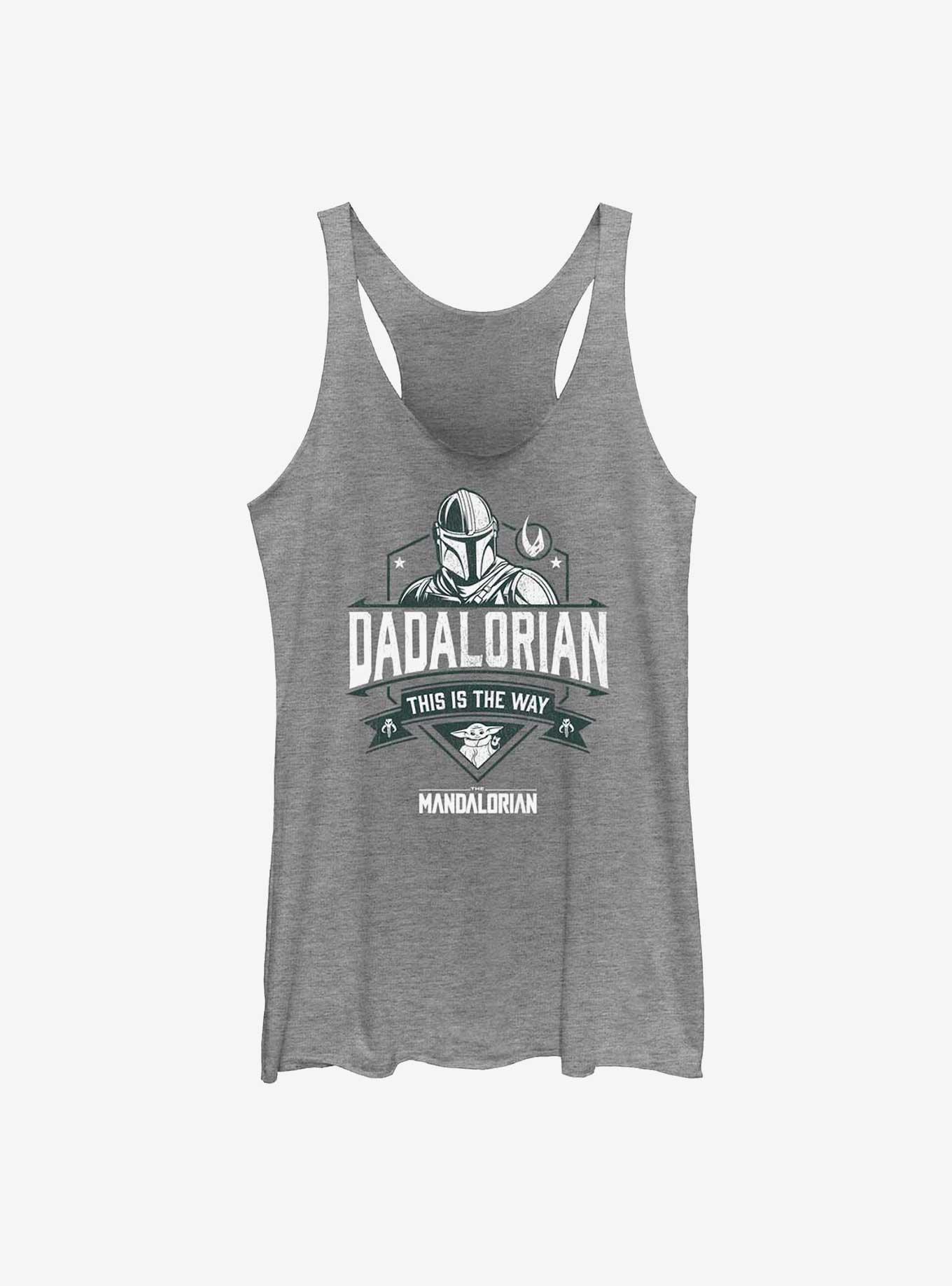 Star Wars The Mandalorian The Dadalorian Way Crest Girls Tank, , hi-res