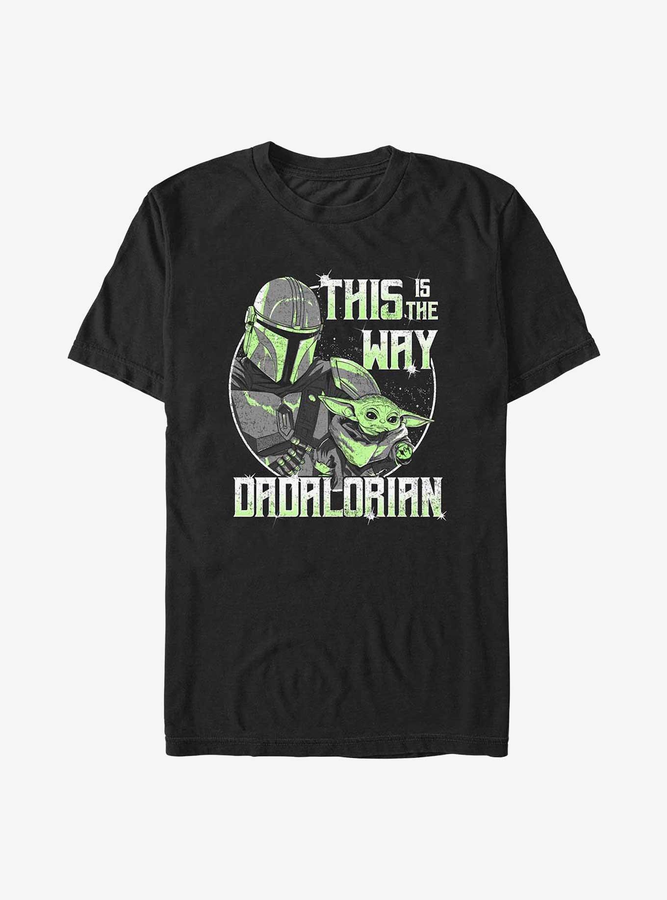 Star Wars The Mandalorian The Dadalorian Way T-Shirt, BLACK, hi-res