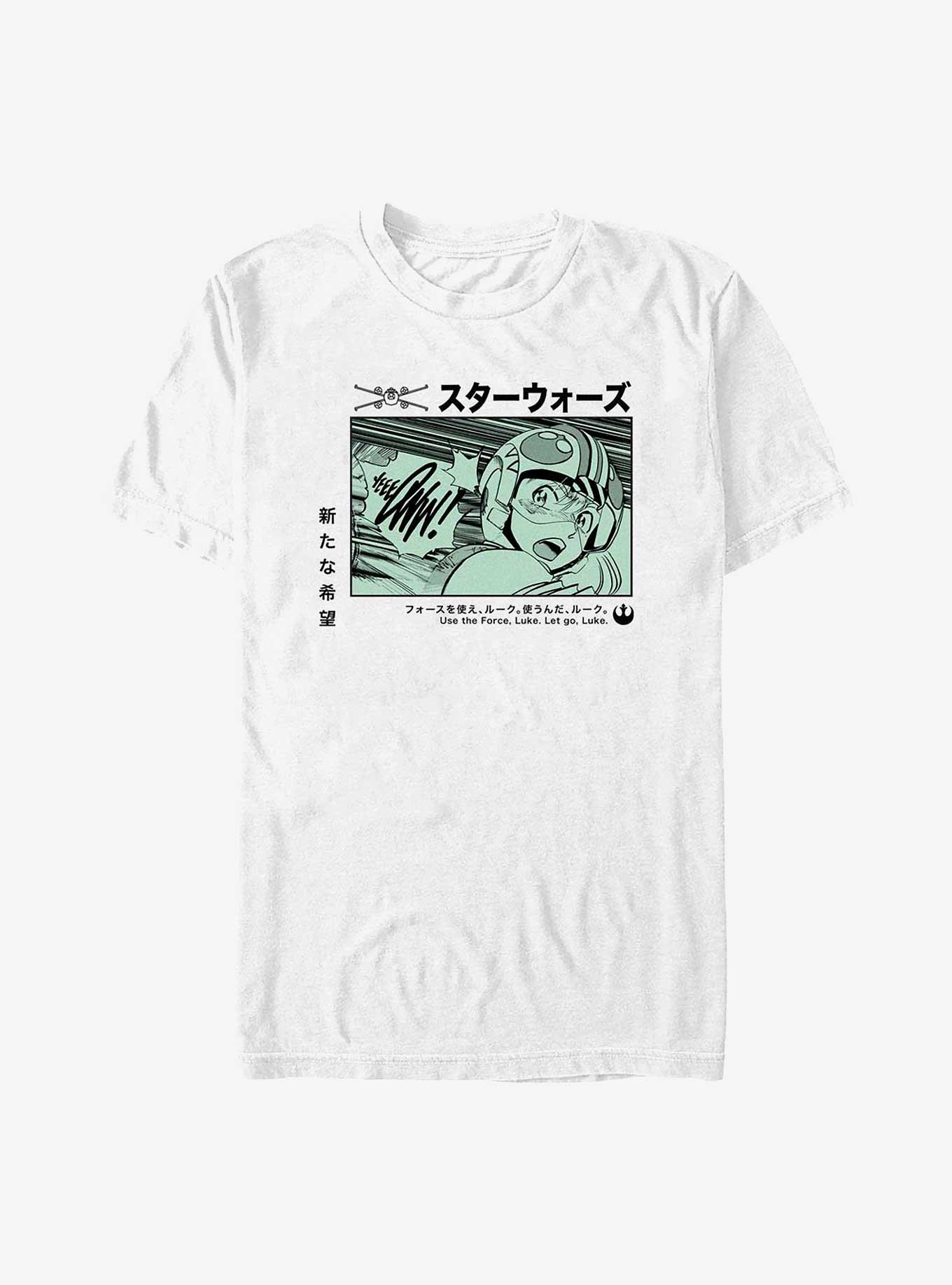 Star Wars Anime Panel Luke T-Shirt