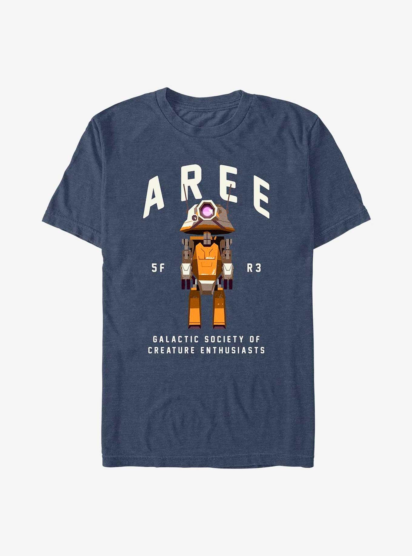 Star Wars Aree Creature Enthusiasts T-Shirt, NAVY HTR, hi-res
