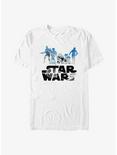 Star Wars Galactic Battle Overlay T-Shirt, WHITE, hi-res