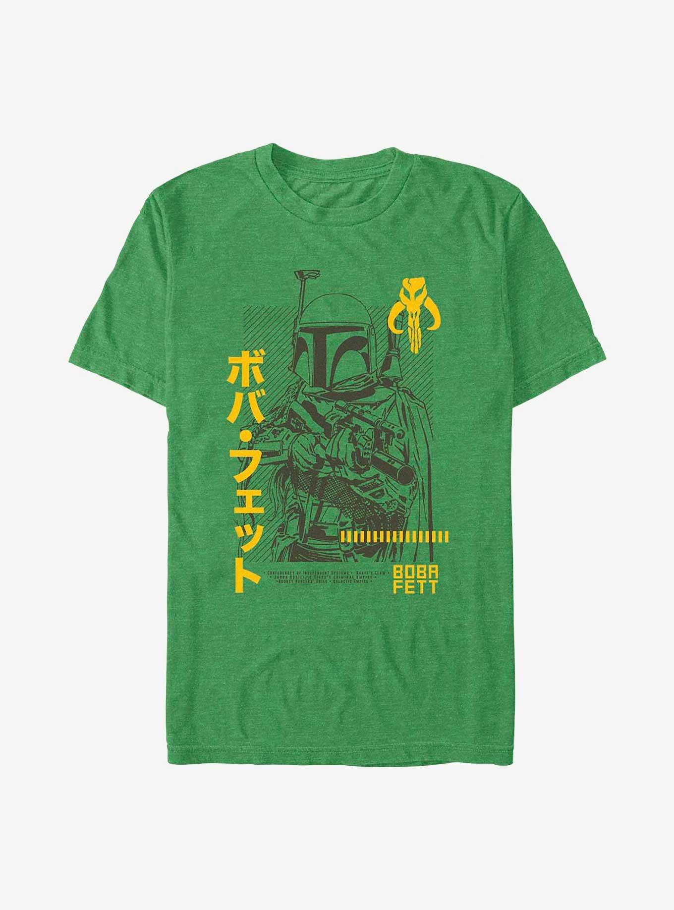 Star Wars Boba Fett Gunpoint T-Shirt, KEL HTR, hi-res