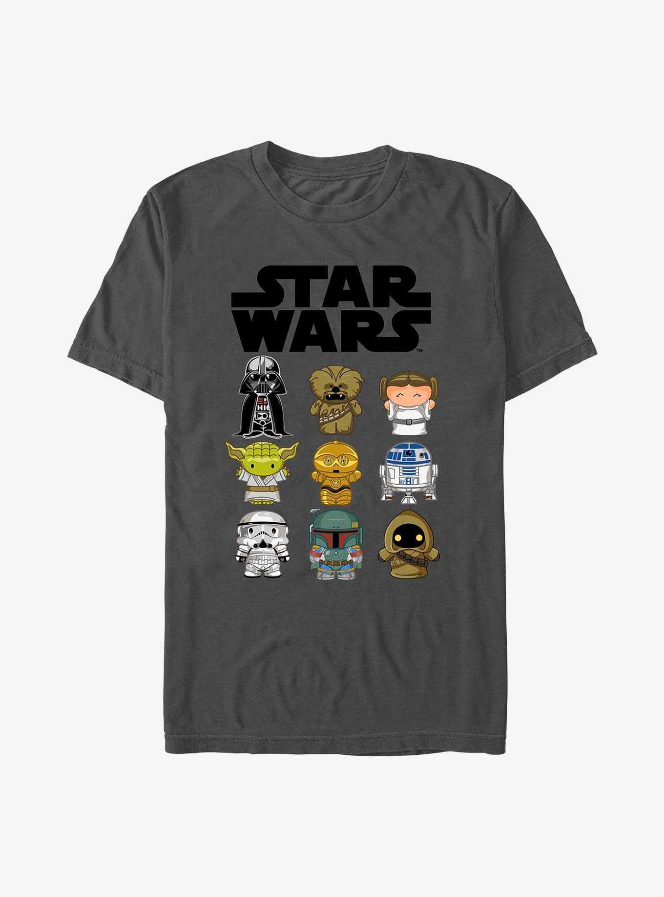 Star Wars Chibi Characters Group T-Shirt, , hi-res