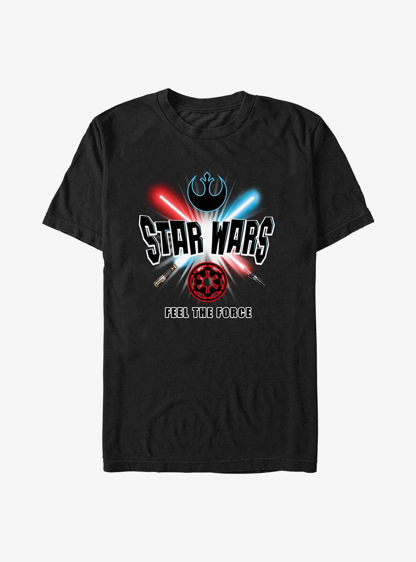 Hot Topic Star Wars Good vs. Bad Feel The Force T-Shirt