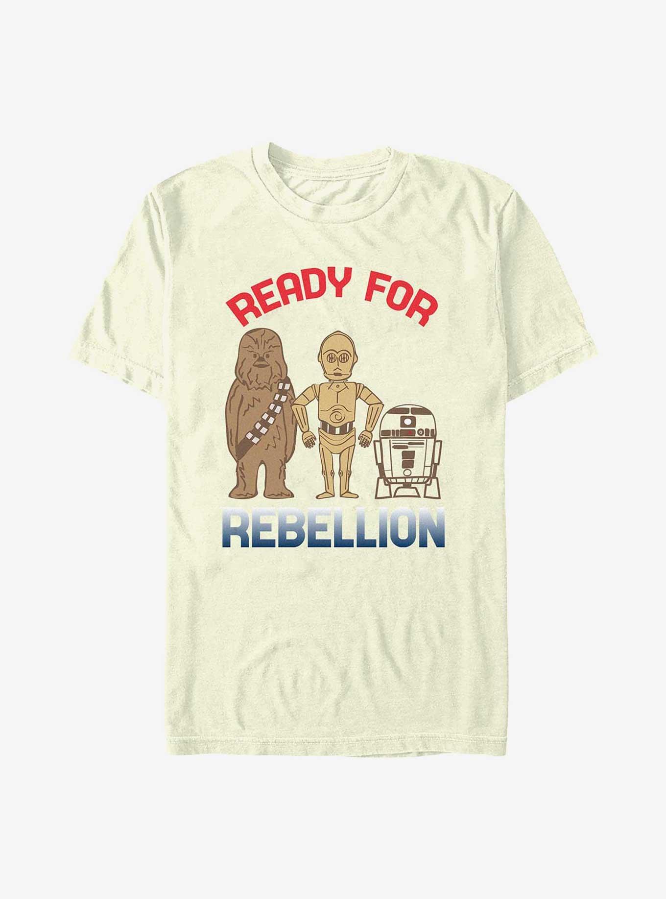 Star Wars Ready For Rebellion  T-Shirt, NATURAL, hi-res