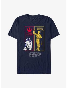 Star Wars The Droids R2-D2 and C-3PO T-Shirt, , hi-res