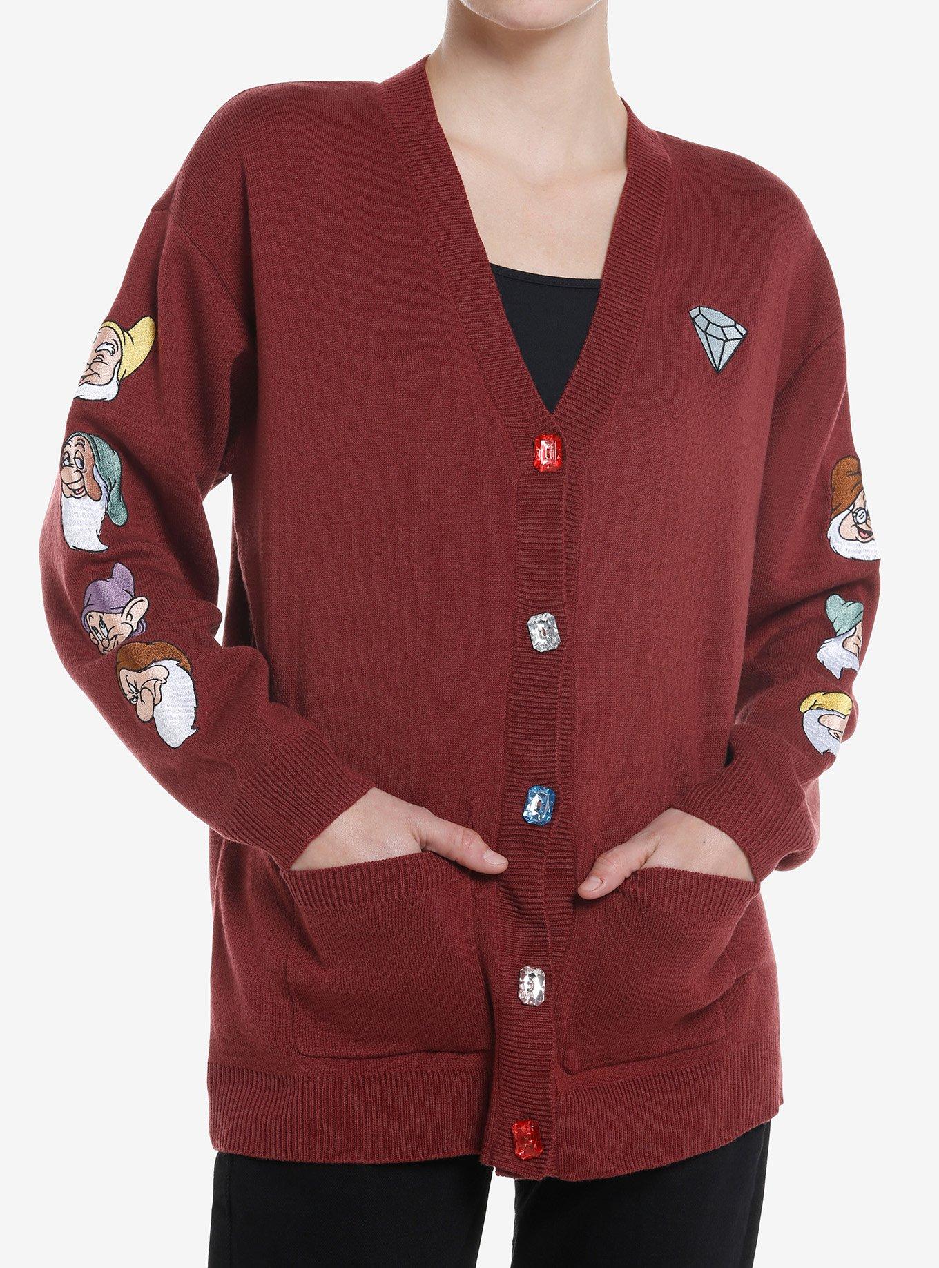 Disney Snow White And The Seven Dwarfs Gems Embroidered Cardigan, , hi-res