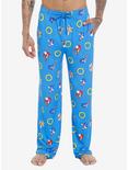 Sonic The Hedgehog Character Rings Pajama Pants, MULTI, hi-res