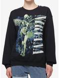 Nirvana In Utero Jumbo Graphic Girls Sweatshirt, BLACK, hi-res