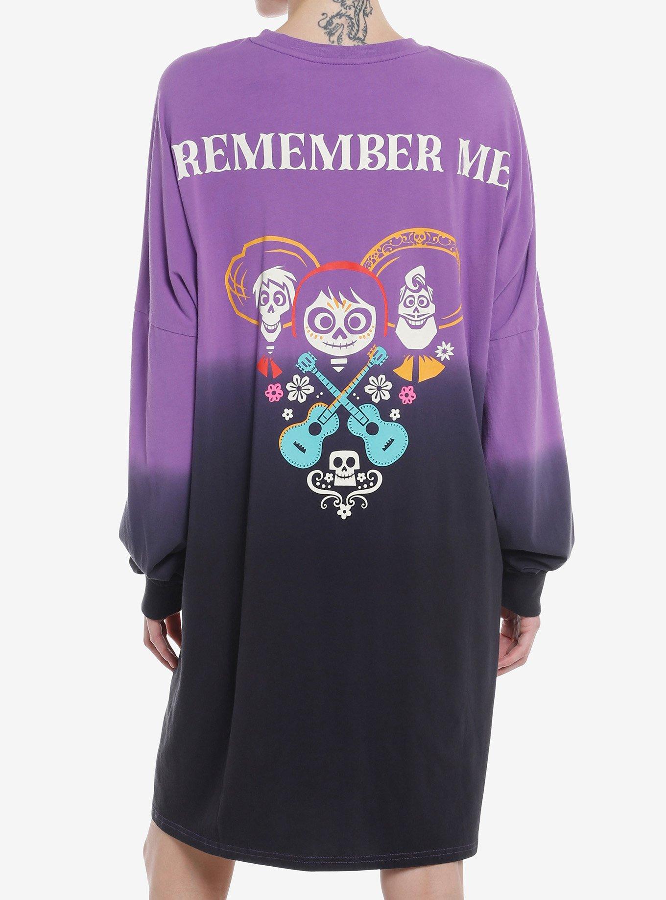 Hunivers Disney Pixar Coco Remember Me Athletic Jersey Dress