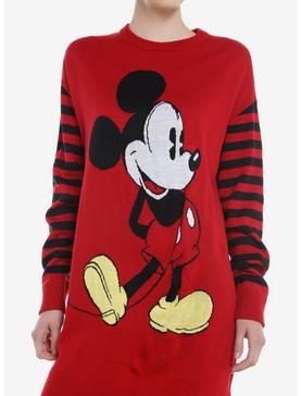 Disney Mickey Mouse Stripe Sweater Dress, , hi-res