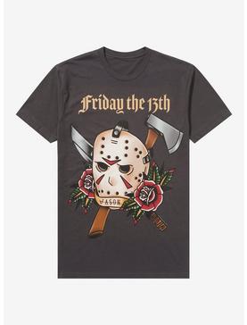 Friday The 13th Jason Tattoo T-Shirt, , hi-res