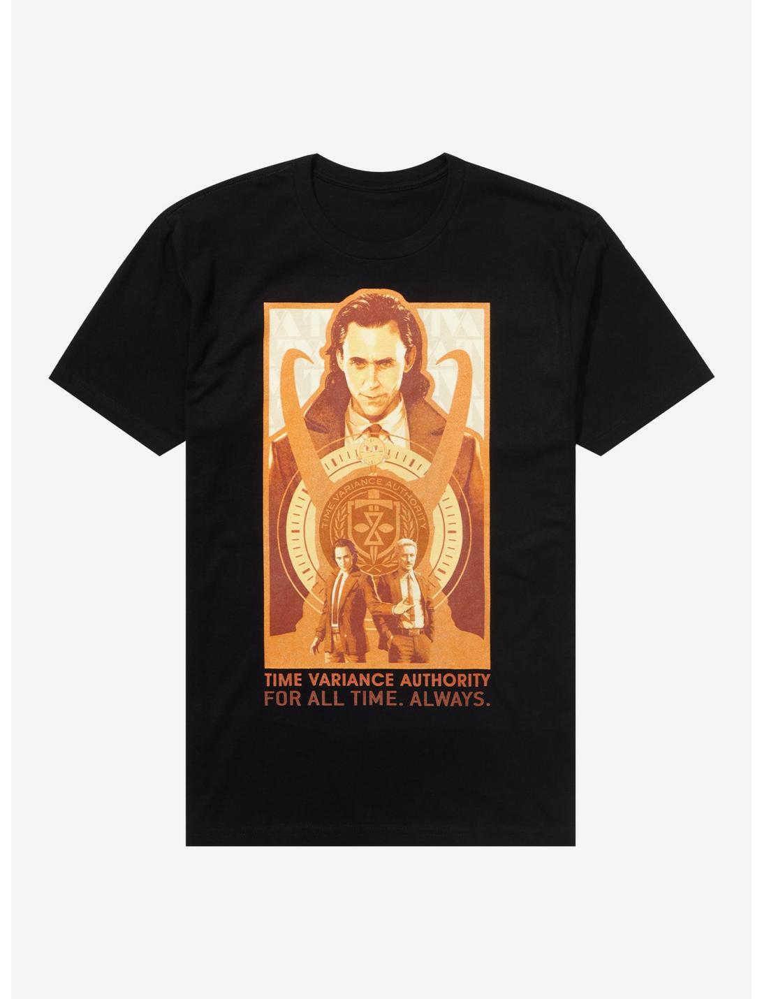 Marvel Loki Poster T-Shirt, BLACK, hi-res