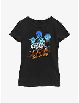 Star Wars The Mandalorian Certified Dadalorian Youth Girls T-Shirt, , hi-res