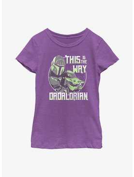 Star Wars The Mandalorian The Dadalorian Way Youth Girls T-Shirt, , hi-res