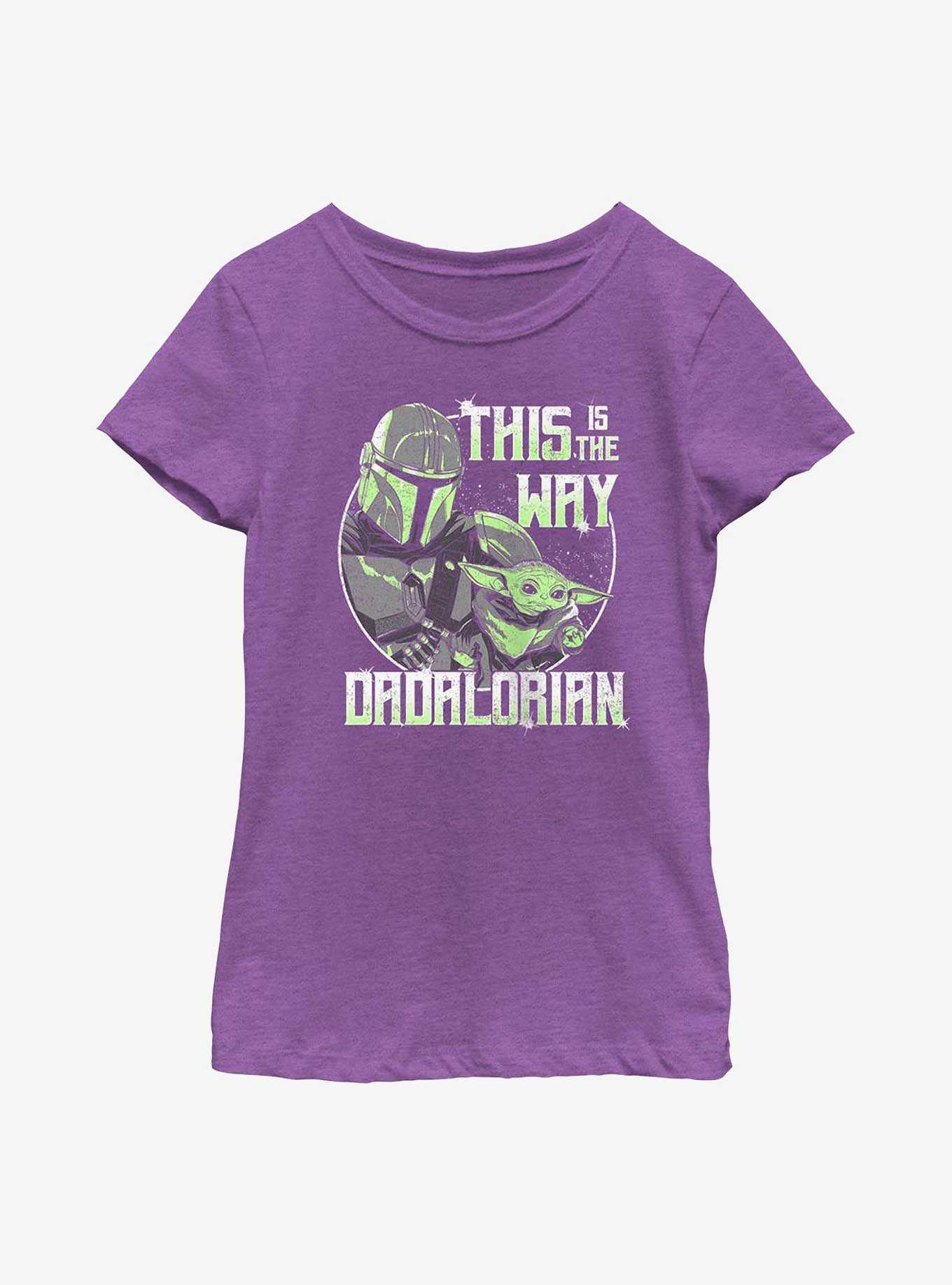 Star Wars The Mandalorian The Dadalorian Way Youth Girls T-Shirt, , hi-res