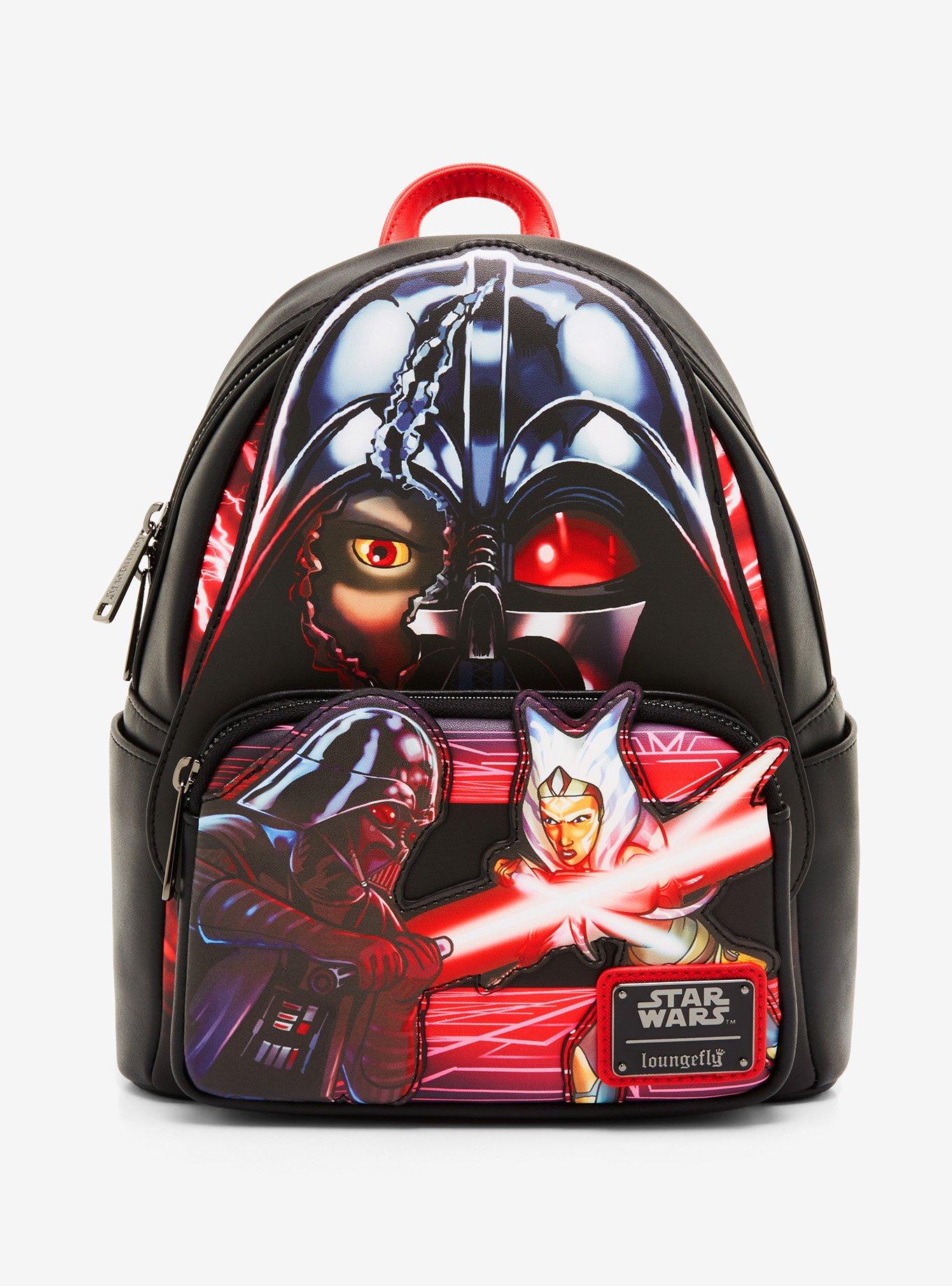 Loungefly Star Wars Ahsoka Darth Vader Duel Mini Backpack BoxLunch Exclusive