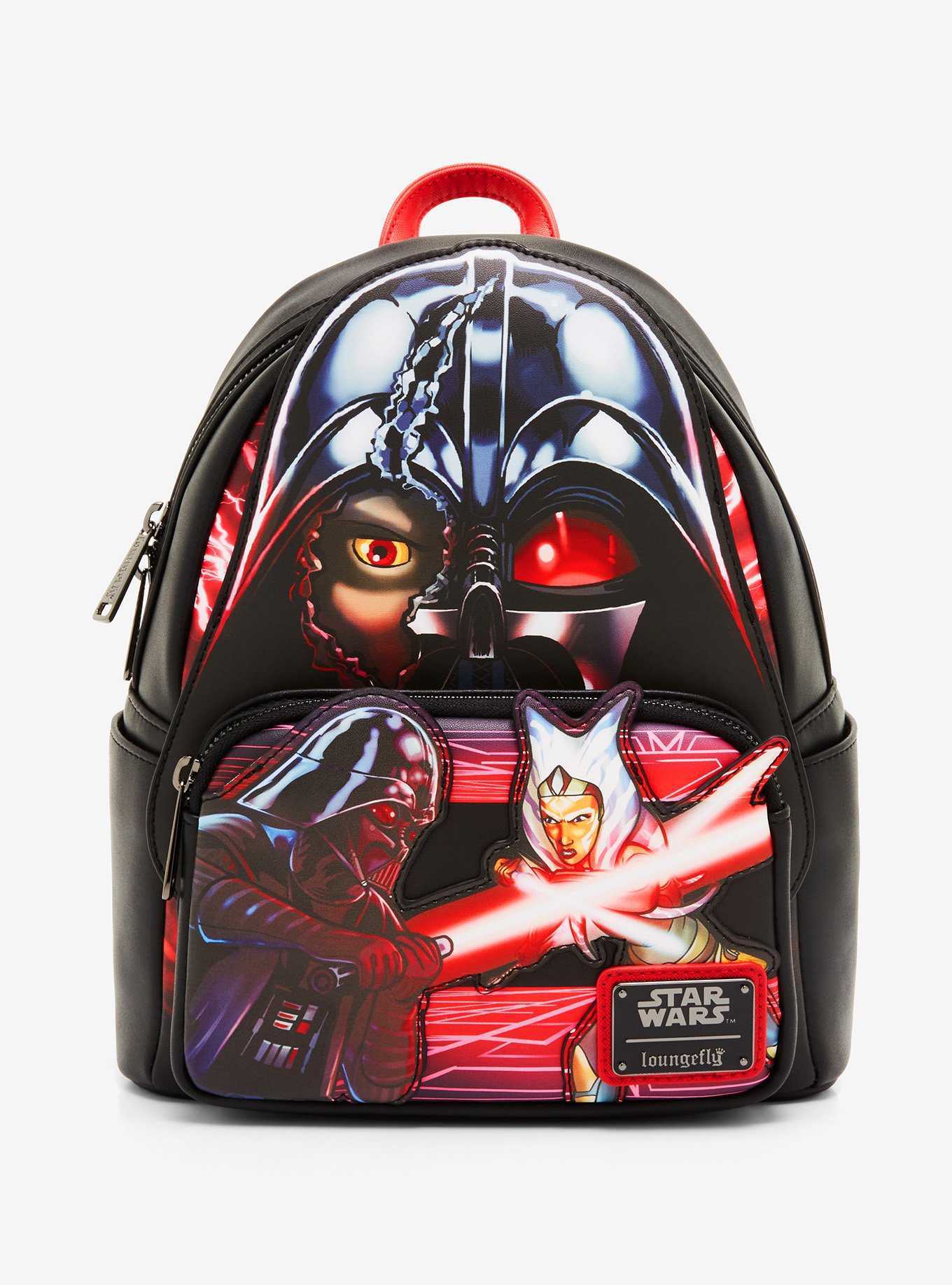 Loungefly Star Wars Ahsoka & Darth Vader Duel Mini Backpack - BoxLunch Exclusive, , hi-res