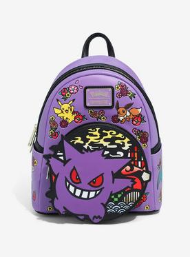 Loungefly Pokémon Gengar Floral Characters Mini Backpack - BoxLunch Exclusive