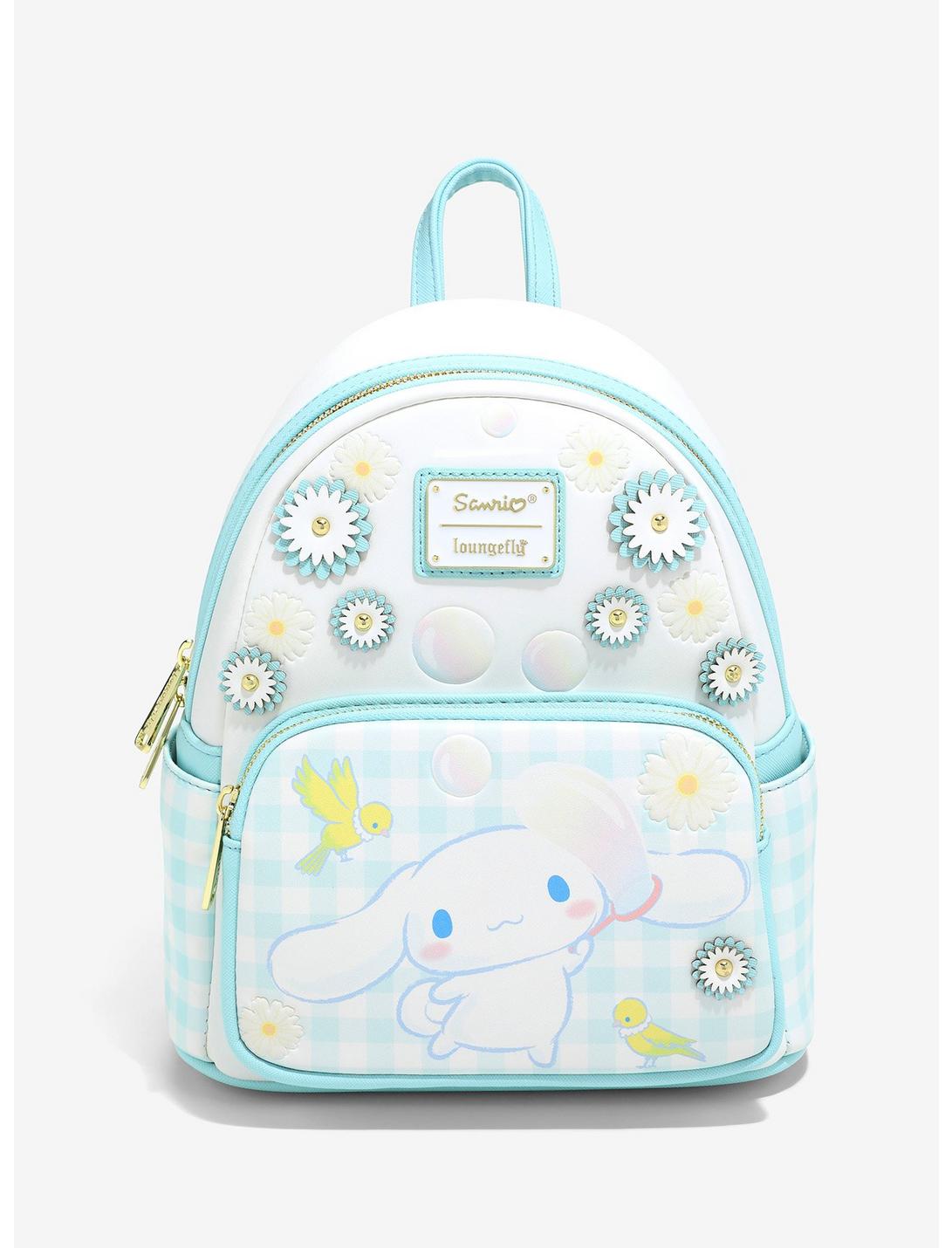 Loungefly Sanrio Cinnamoroll Floral Mini Backpack - BoxLunch Exclusive, , hi-res