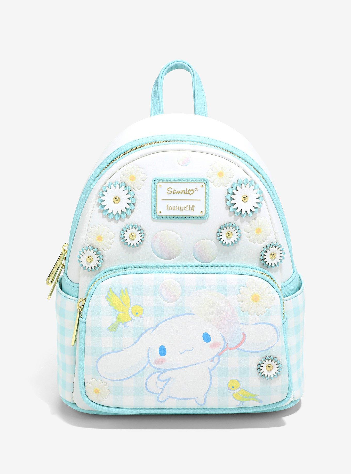 Loungefly Sanrio Cinnamoroll Floral Mini Backpack - BoxLunch Exclusive, , hi-res