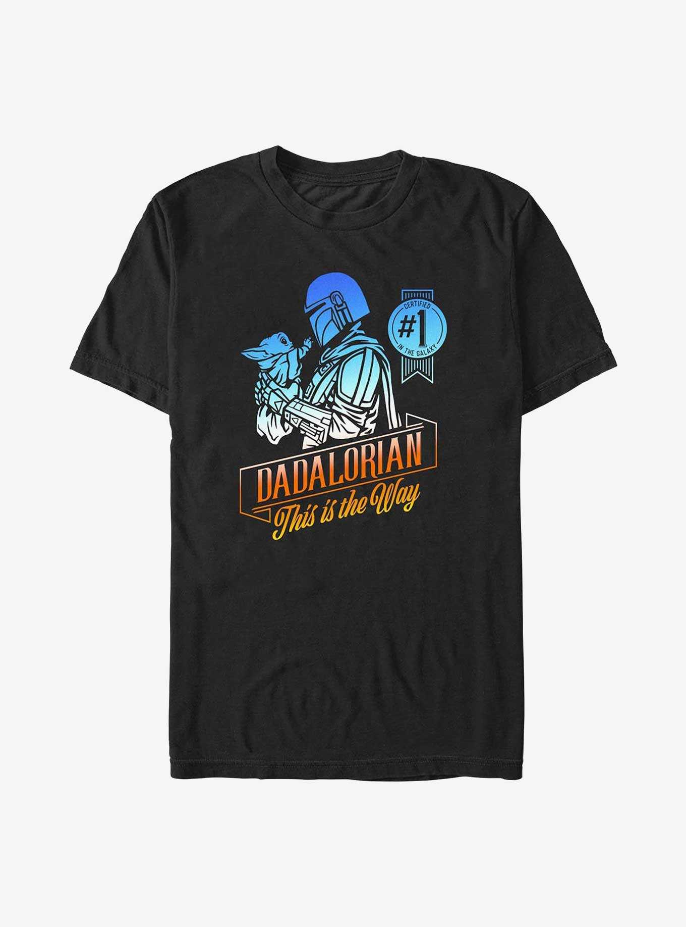 Star Wars The Mandalorian Certified Dadalorian T-Shirt, , hi-res